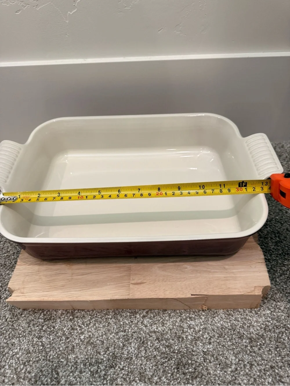 Le Creuset Large Heritage Style Baking Dish Rhône